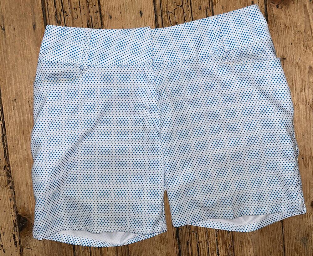 Adidas women’s size 6 climalite geometric active golf shorts